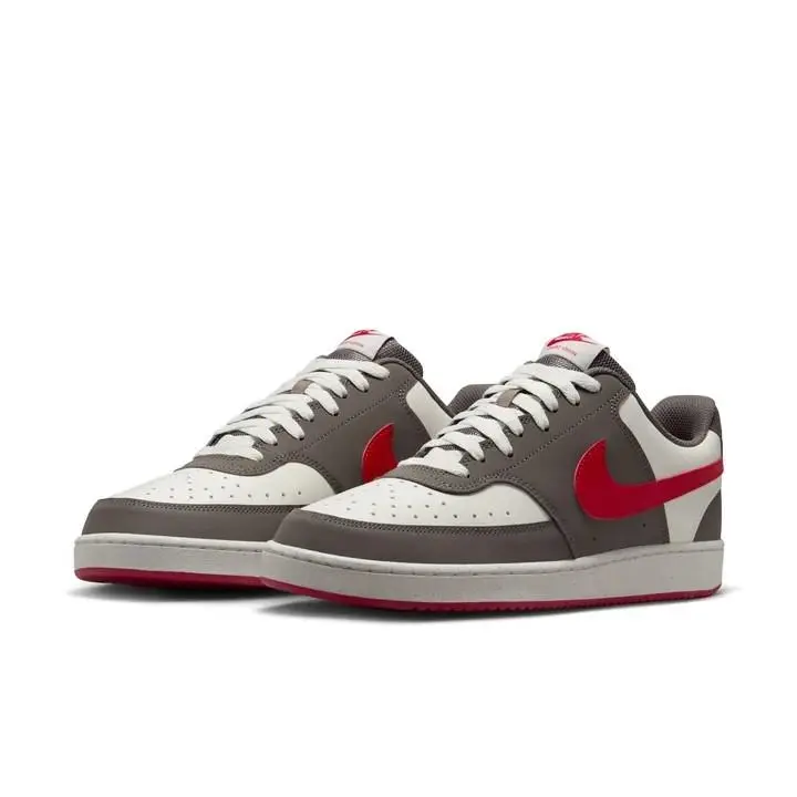 Nike shoes - Nike Court Vision Low - Court Vision Low - IM0459-101 - Off White Grey Red 1