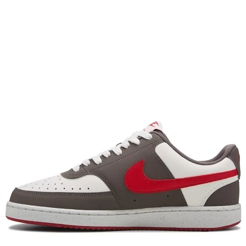 Nike shoes - Nike Court Vision Low - Court Vision Low - IM0459-101 - Off White Grey Red 3