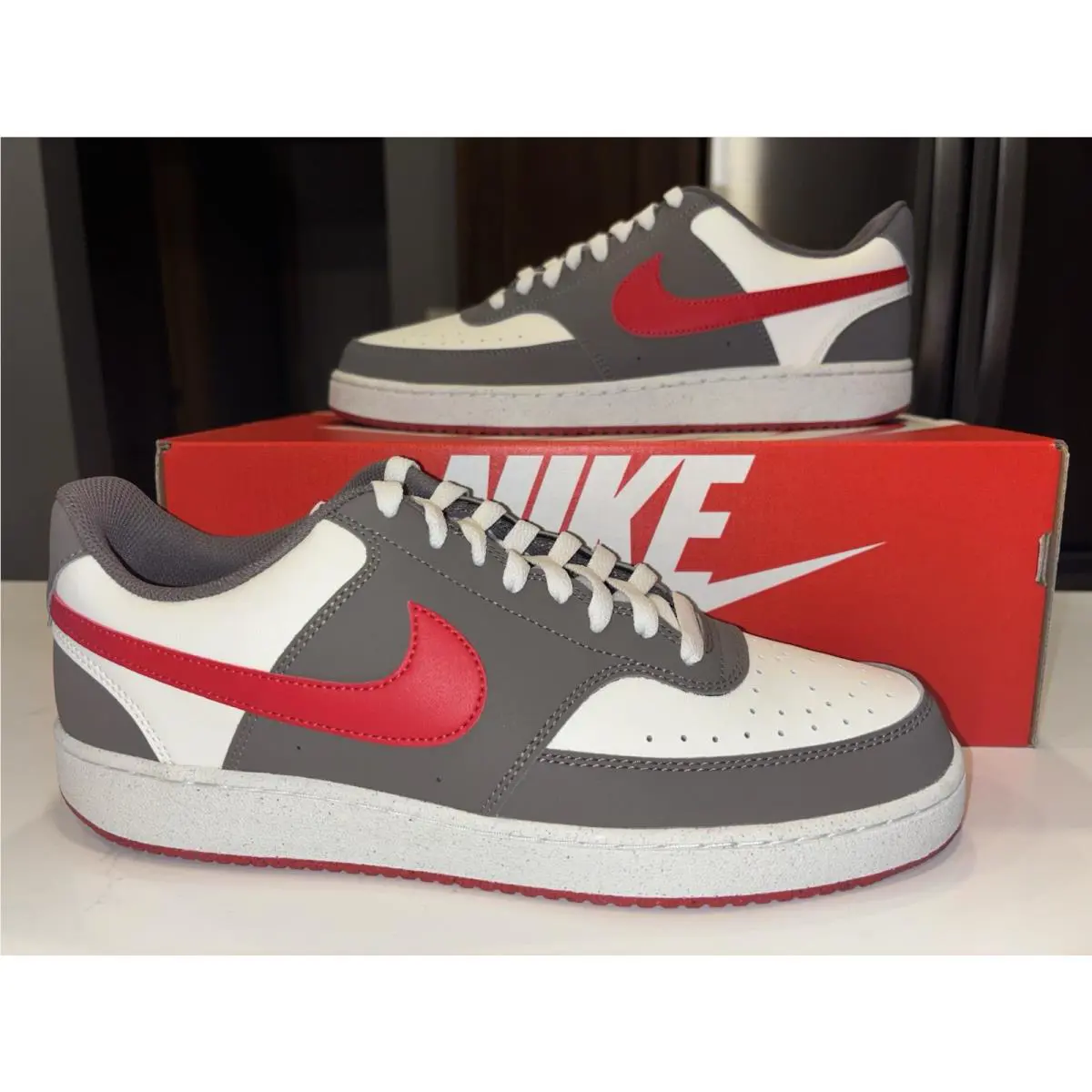 Men`s Nike Court Vision Low P Nbk Shoes - Style IM0459 101 -size 8.5 -new