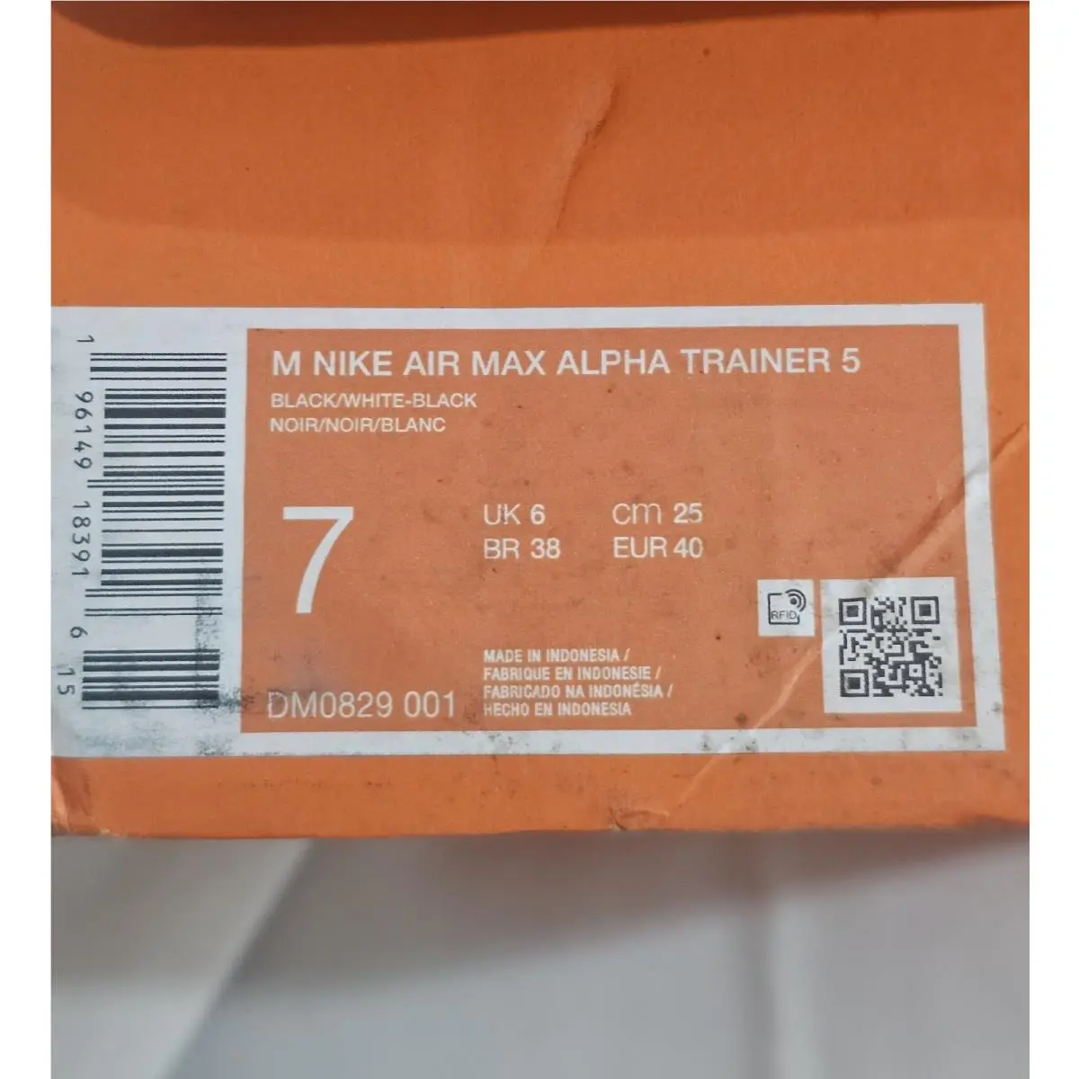 Nike shoes - Nike Air Max Alpha - Air Max Alpha - DM0829-001 - Black 13