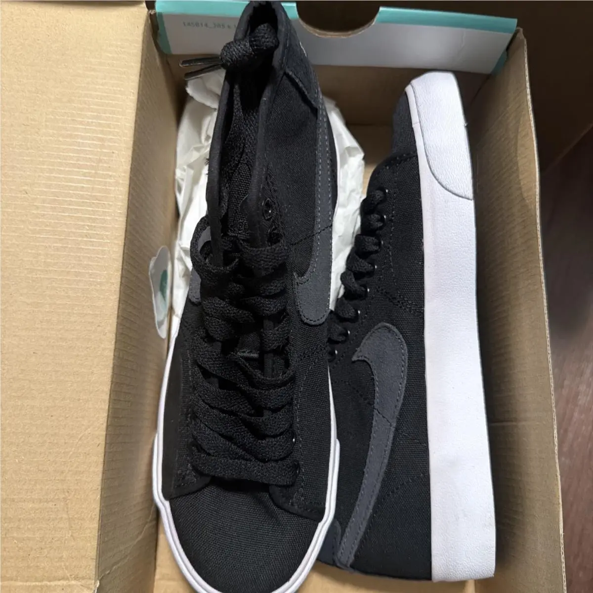 Nike shoes - Nike SB Blazer - Blazer - FB1378-001 - Black 1