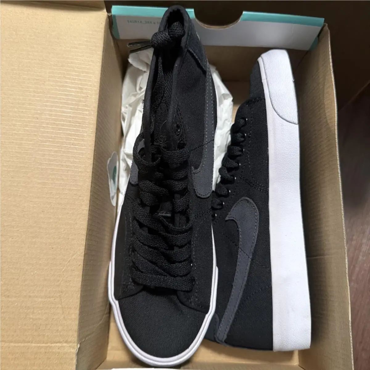 Nike shoes - Nike SB Blazer - Blazer - FB1378-001 - Black 2