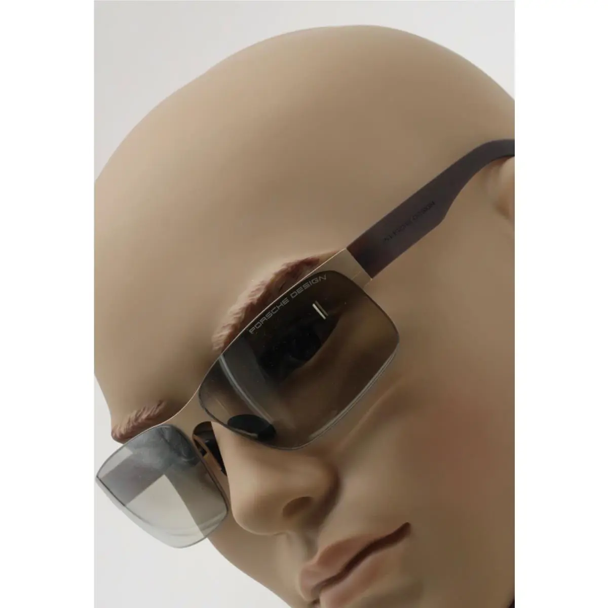 Porsche Design P8573 C Men`s Sunglasses Rectangular Brown 63-13-135