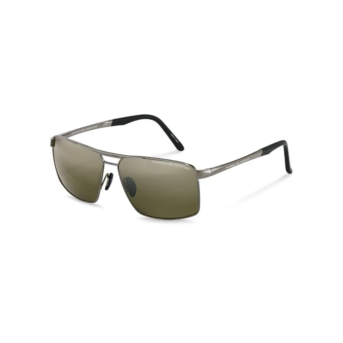 Porsche Design P8918 Gunmetal Black / Green Polarized /innovative Vision Drive