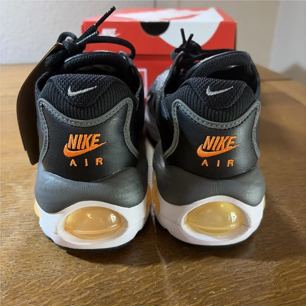 Nike shoes - Nike Air Max TW NN - FQ2437 001 - BLACK / TOTAL ORANGE 0