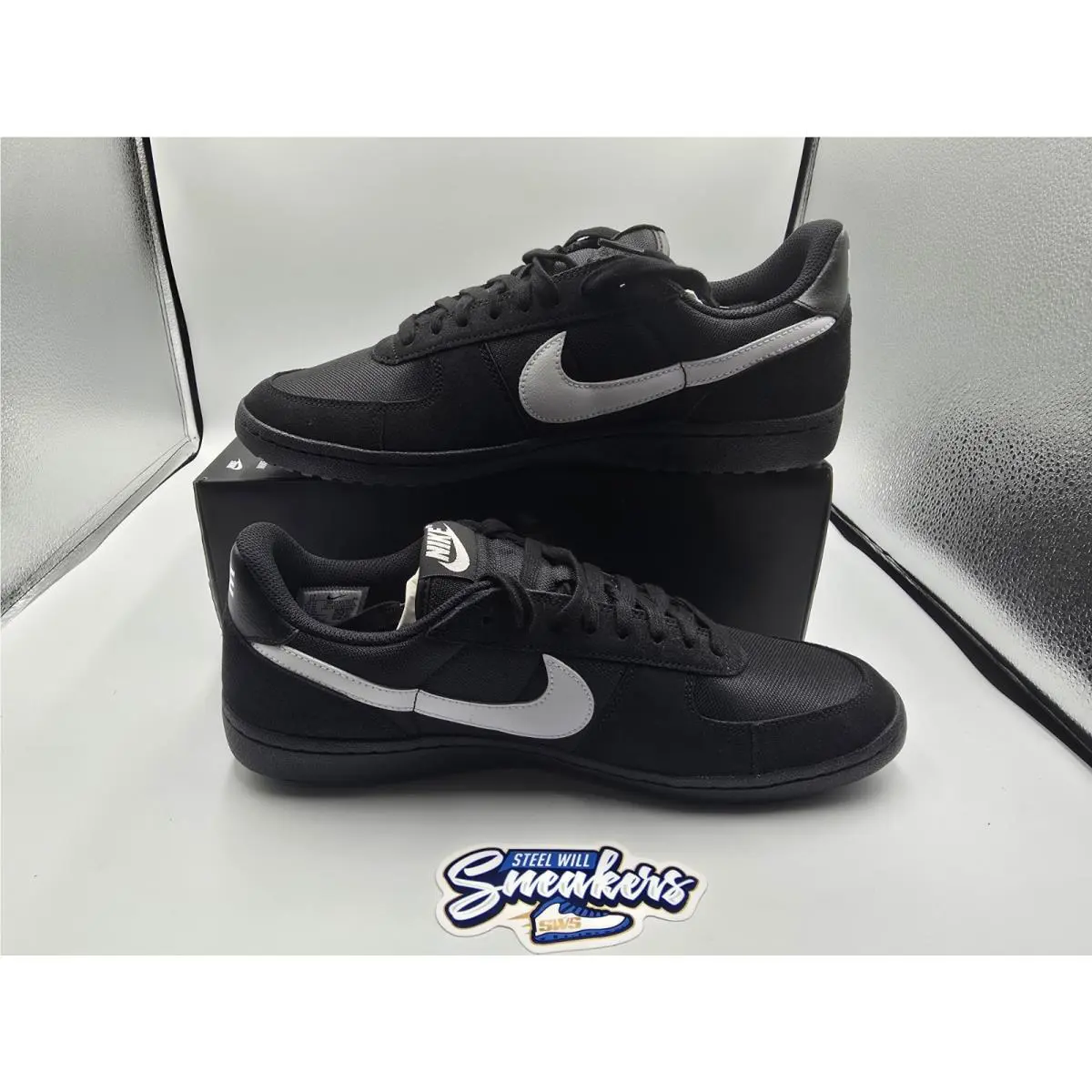 Nike shoes - NIKE Field - Field - FZ5593-001 - Black & Silver 0