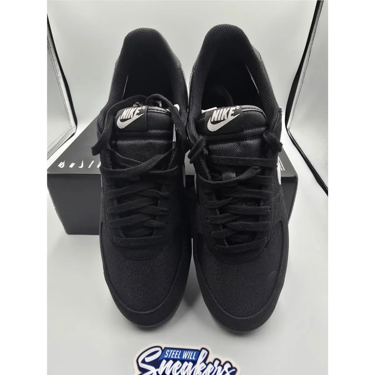 Nike shoes - NIKE Field - Field - FZ5593-001 - Black & Silver 3