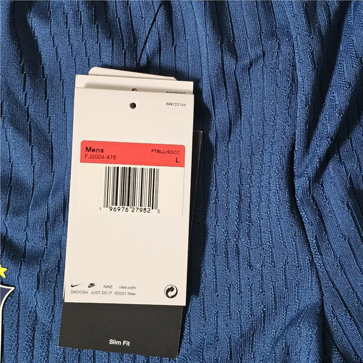 Nike clothing - Nike Brazil Shell - Brazil Shell - FJ7991387 - Blue 2