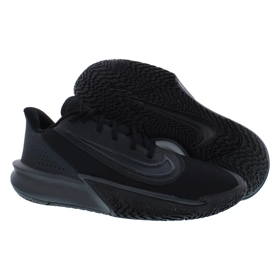 Nike Precision Vii Unisex Shoes Size 11.5 Color: Black/anthracite - Black, Main: Black