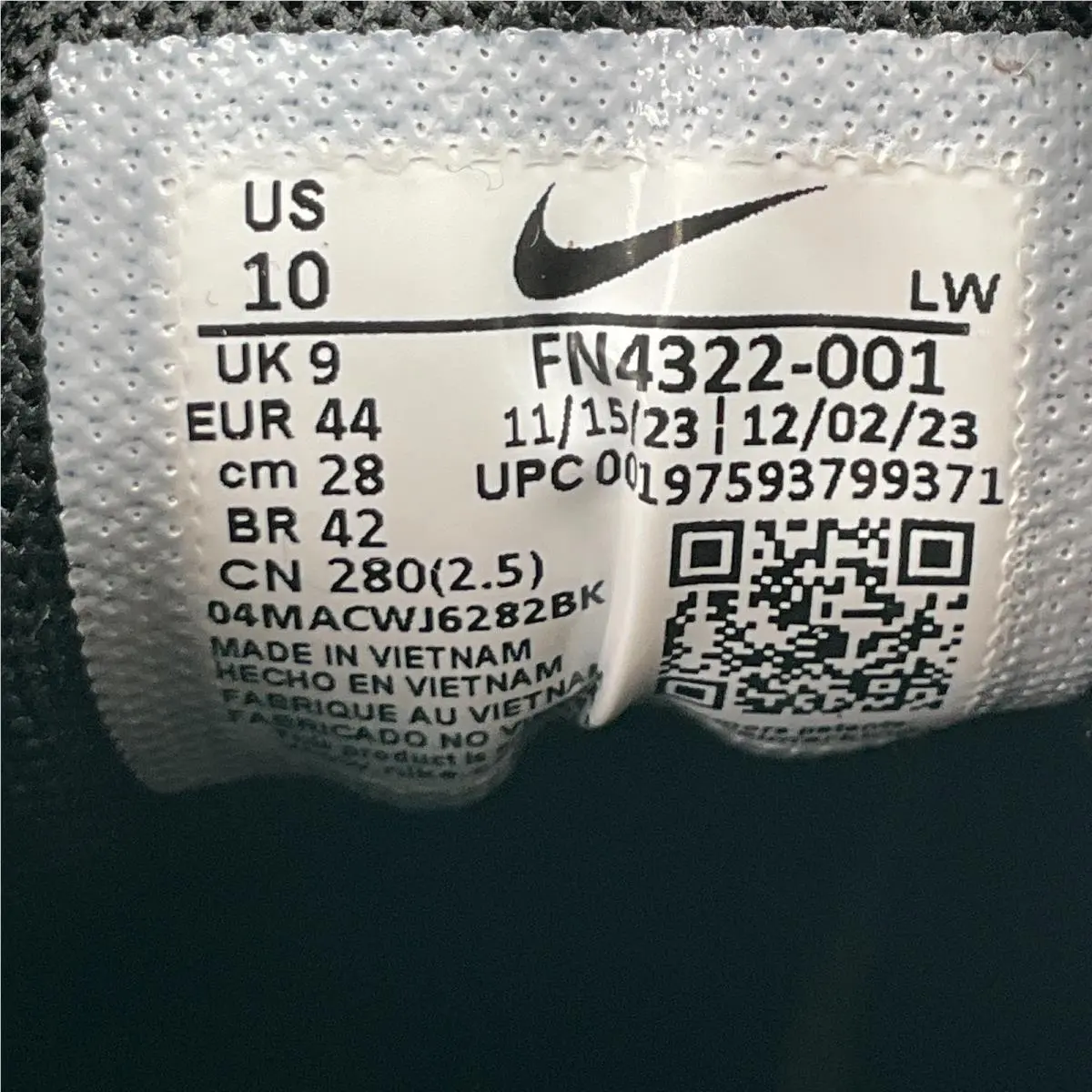Nike shoes - Nike Precision VII - Precision VII - FN4322 001 - Black (UPC: 197593793409) 5