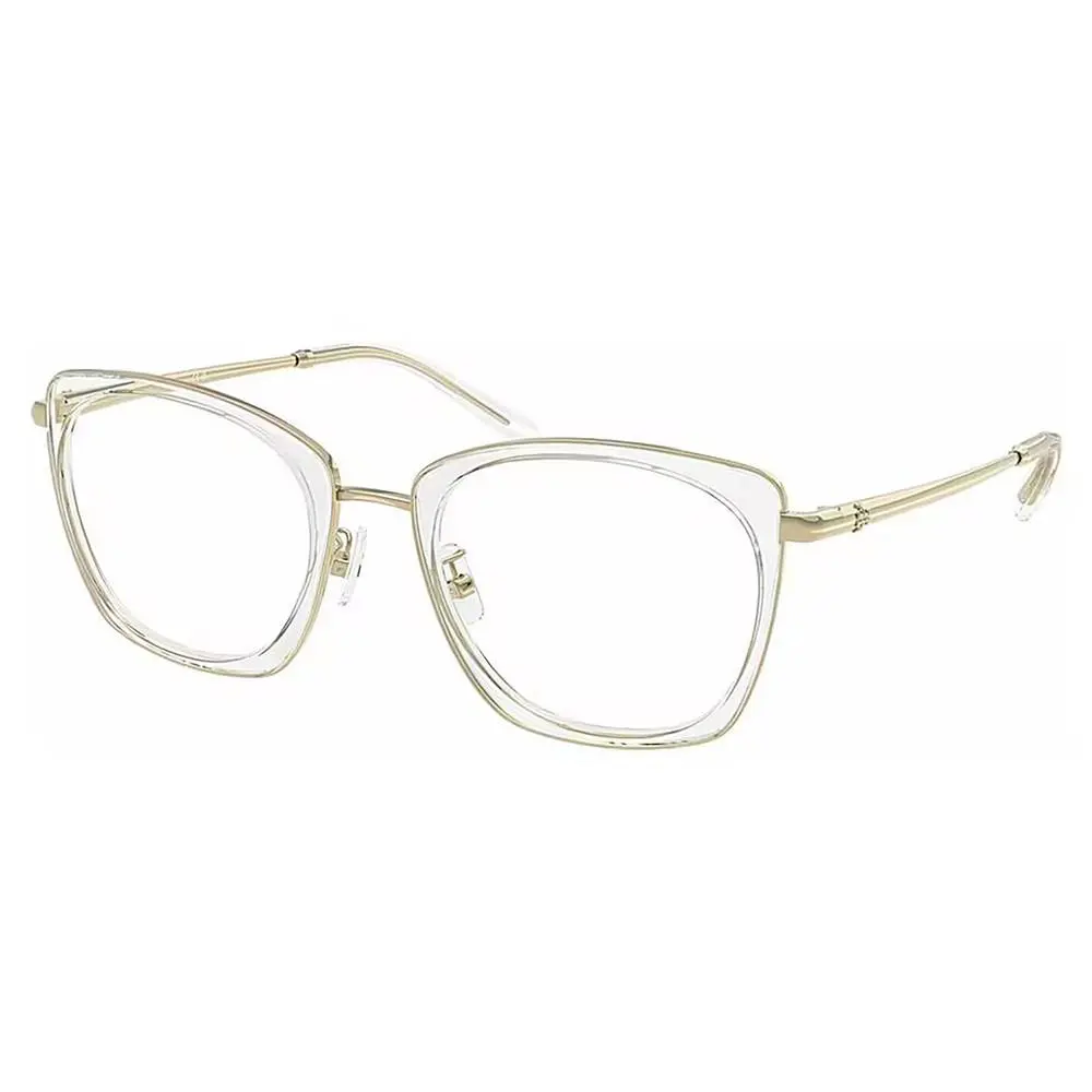 Tory Burch TY 1092 1979 Clear Metal Irregular Eyeglasses 51mm
