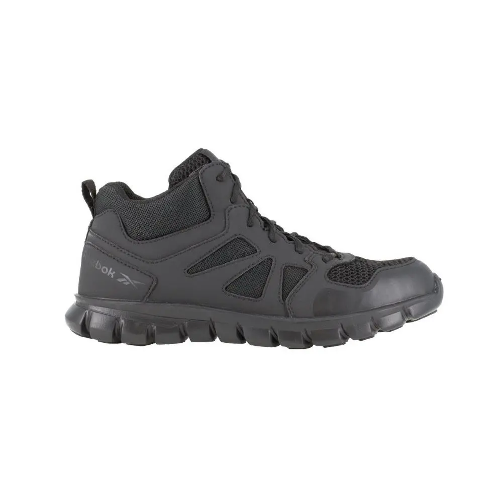 Reebok Sublite Cushion Tactical RB8405 Mens Boot Black Soft Toe Memorytech 8.5 W