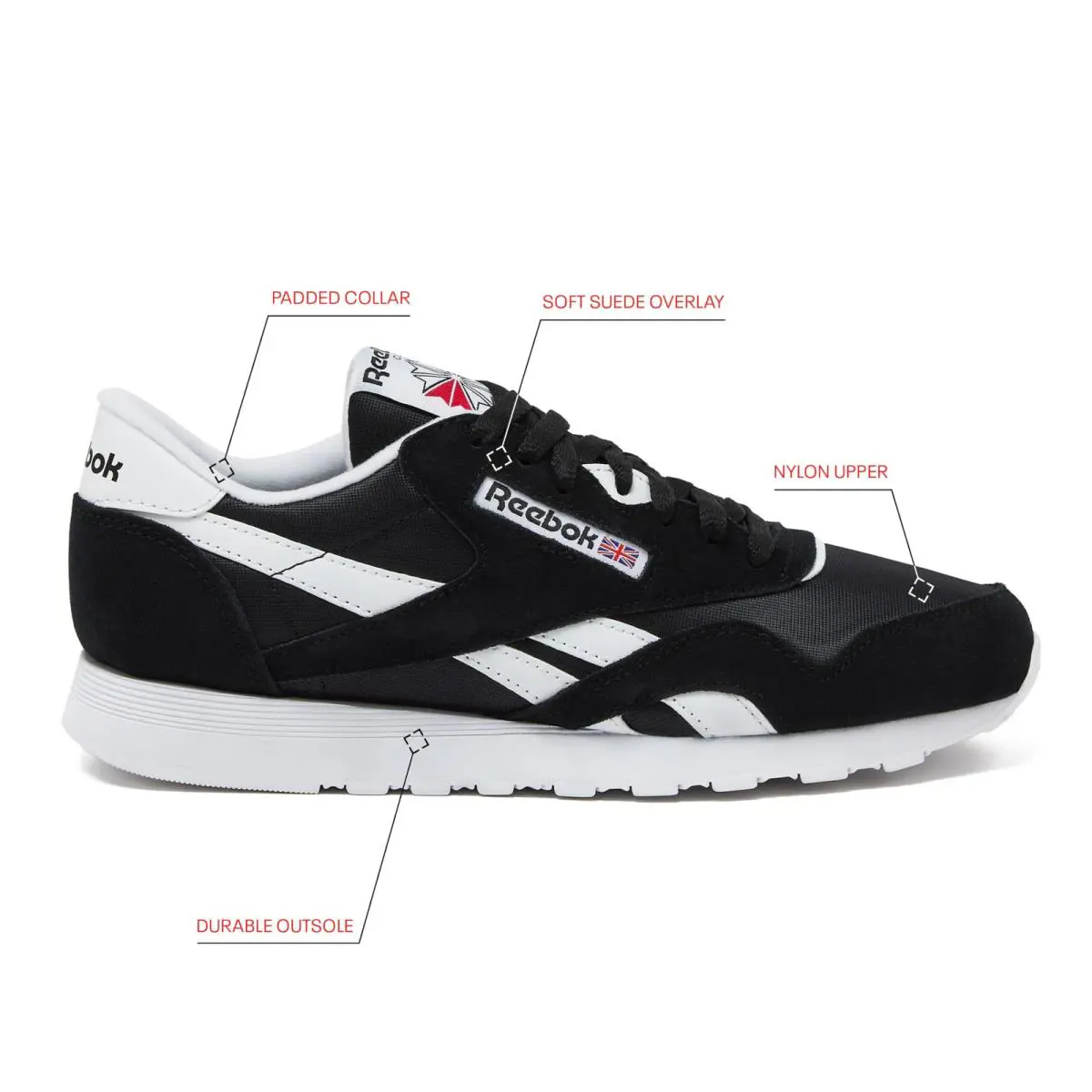 Reebok shoes - Lsd10 - Lsd10 - Core Black/Footwear White/Footwear White (UPC: 195748442851) 0