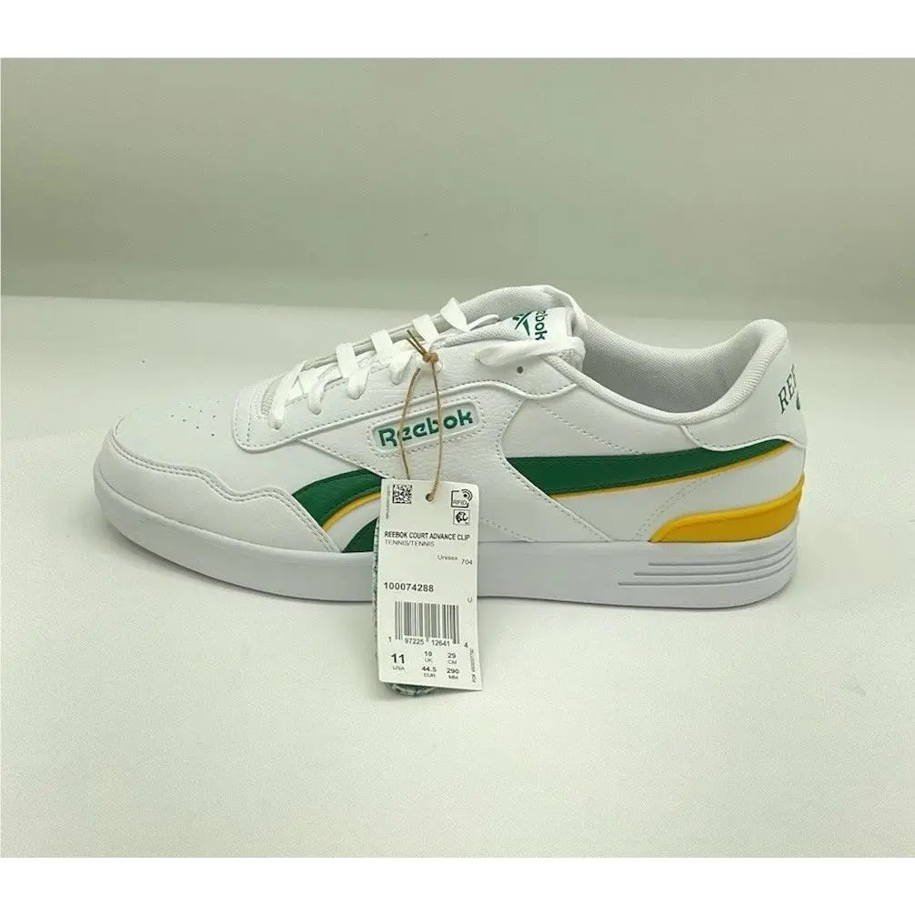 Reebok shoes - Reebok Court Advance Clip - Court Advance Clip - 100074288 - White (UPC: 197225126414) 4