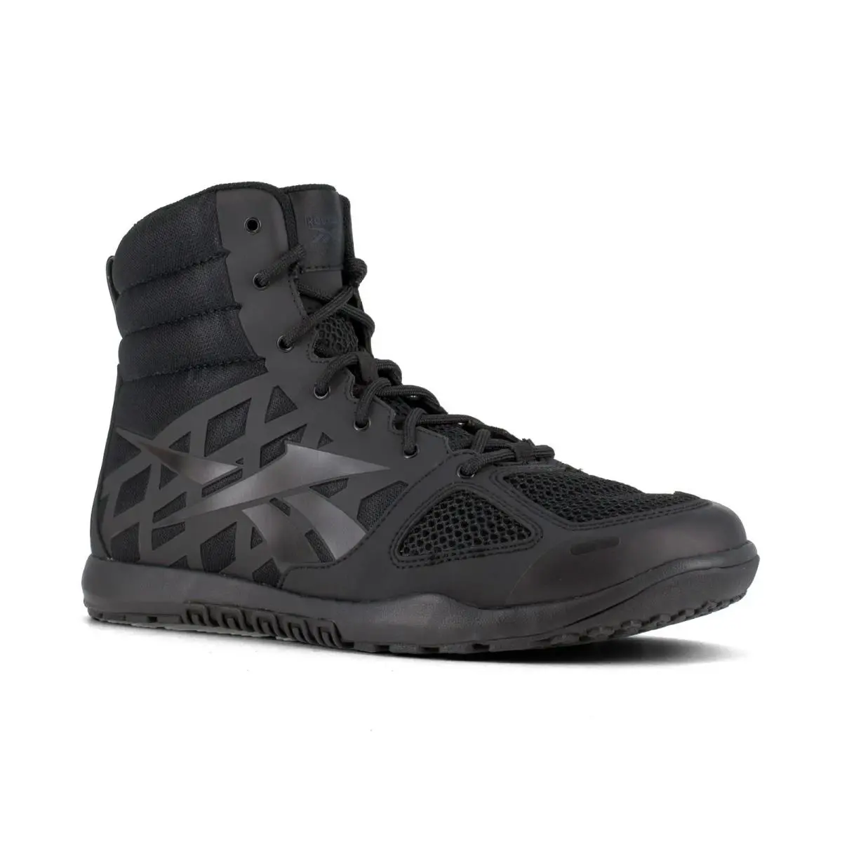 Reebok Men`s Nano 6 Inch Tactical Boot - Taa Compliant Soft Black - 9.5 Medium