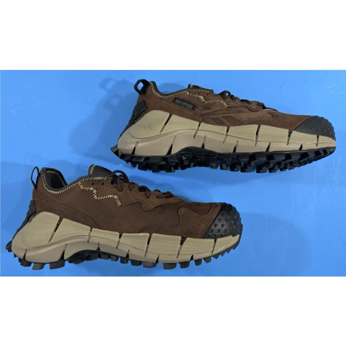 Reebok shoes - REEBOK Zig Kinetica Edge II Work - RB3020 - Brown 4
