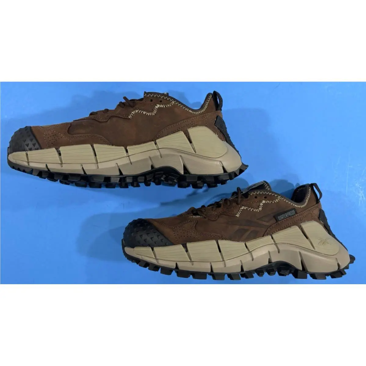 Reebok shoes - REEBOK Zig Kinetica Edge II Work - RB3020 - Brown 5