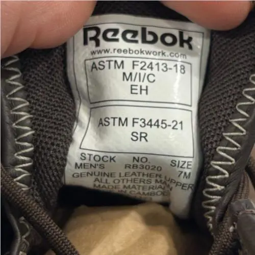 Reebok shoes - REEBOK Zig Kinetica Edge II Work - RB3020 - Brown 6