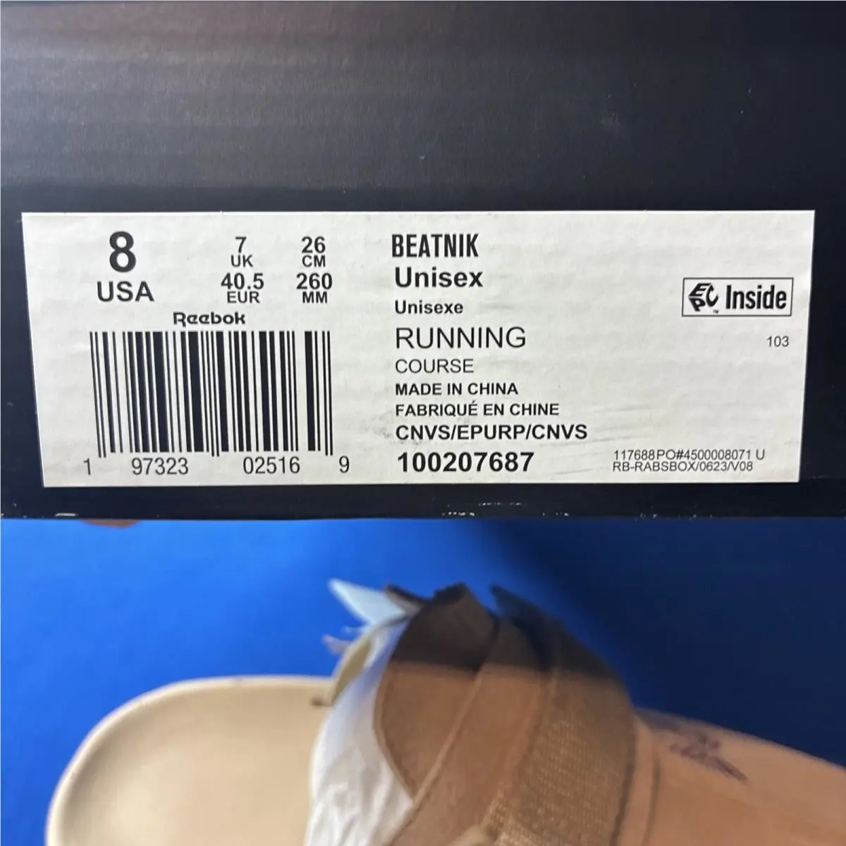 Reebok shoes - Reebok Beatnik - Beatnik - 100207687 - Beige 5