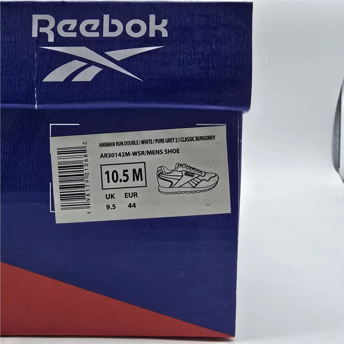 Reebok shoes - Harman Double - Harman Double - White / Pure Grey 2 / Classic Burgundy 3