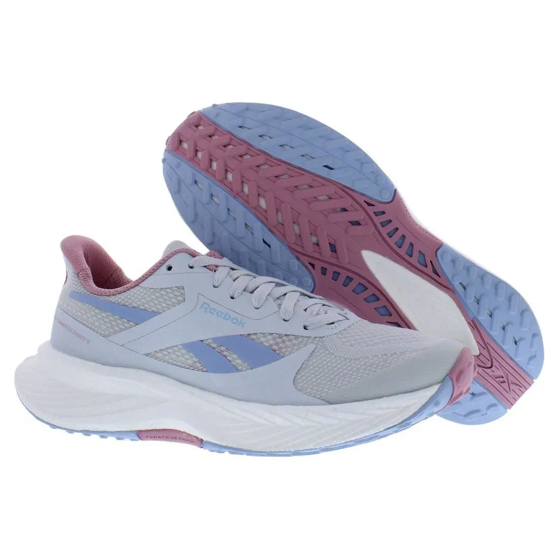 Reebok Floatride Energy 6 Womens Shoes Size 7 Color: Moon/rose/blue - Moon/Rose/Blue, Main: Grey