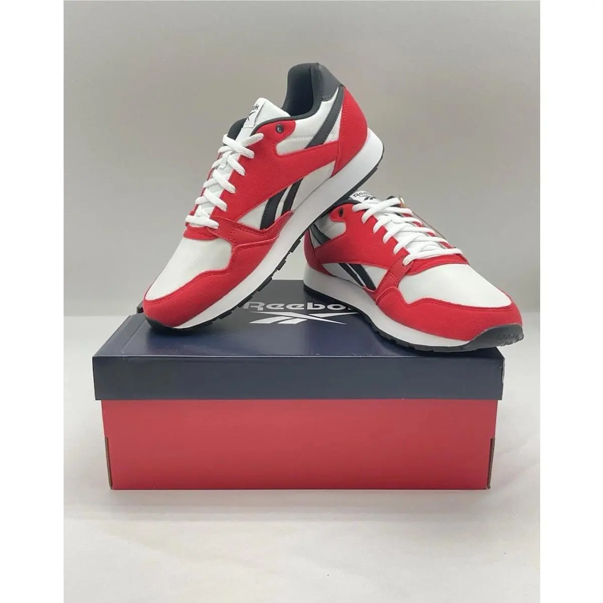 Reebok Ultra Flash Men`s Running Shoe Red/black/white Size 8.5