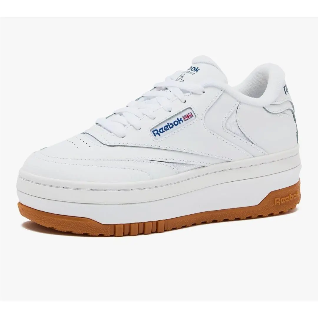 Size 8.5 - Reebok Club C Extra White W
