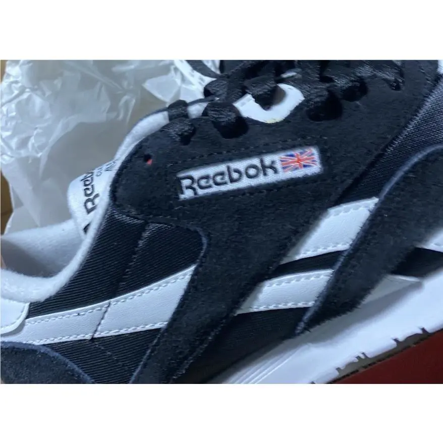 Reebok shoes - Reebok Classic Nylon - Classic Nylon - 100009251/GY7194 - Black, Manufacturer: Black/White (UPC: 195748412151) 3