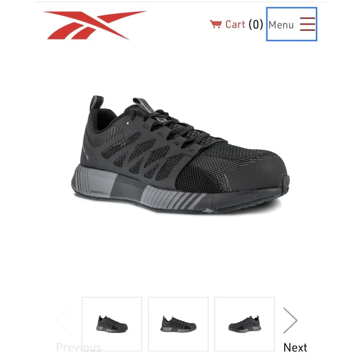 Reebok shoes - Reebok Fusion Flexweave - Fusion Flexweave - RB4310 - Black And Gray 4