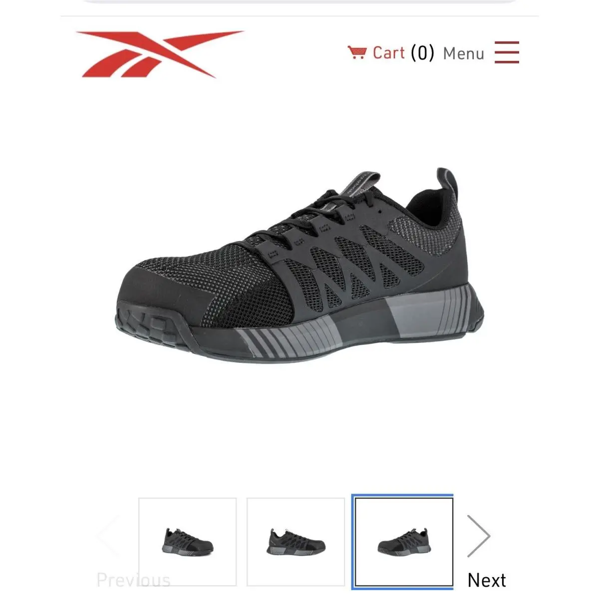 Reebok shoes - Reebok Fusion Flexweave - Fusion Flexweave - RB4310 - Black And Gray 6
