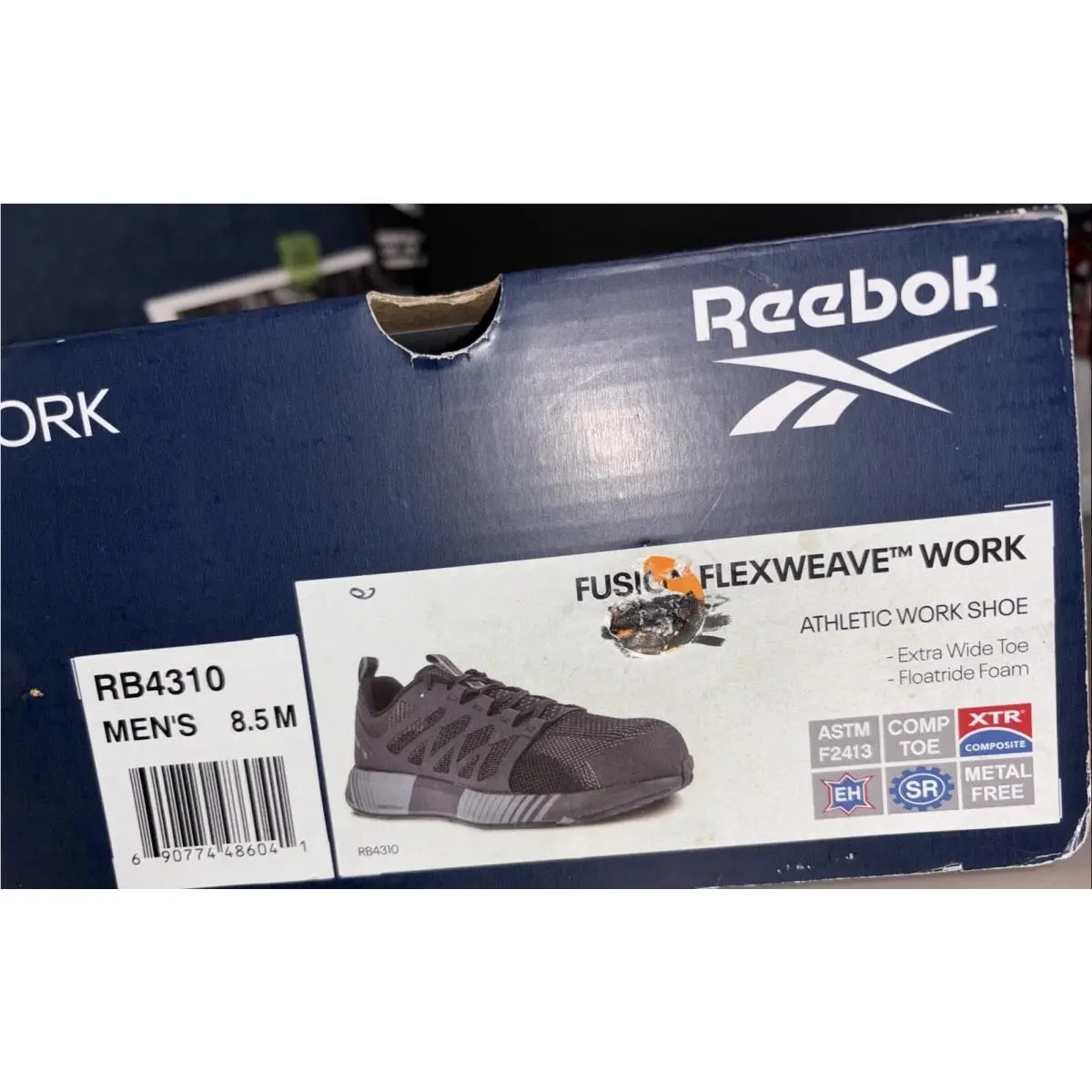 Reebok shoes - Reebok Fusion Flexweave - Fusion Flexweave - RB4310 - Black And Gray 0