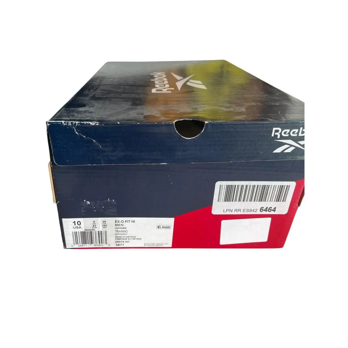 Reebok shoes - EX-O-FIT HI - MT927-WHI-10 US - White 7