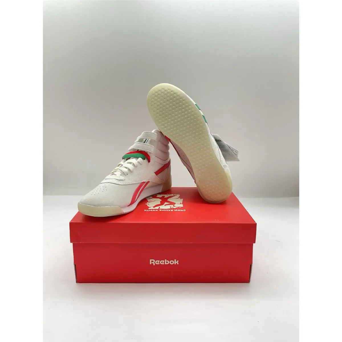 Reebok shoes - Reebok F/S Hi - HQ4142 - Chalk/Red/Green (UPC: 195747736258) 0