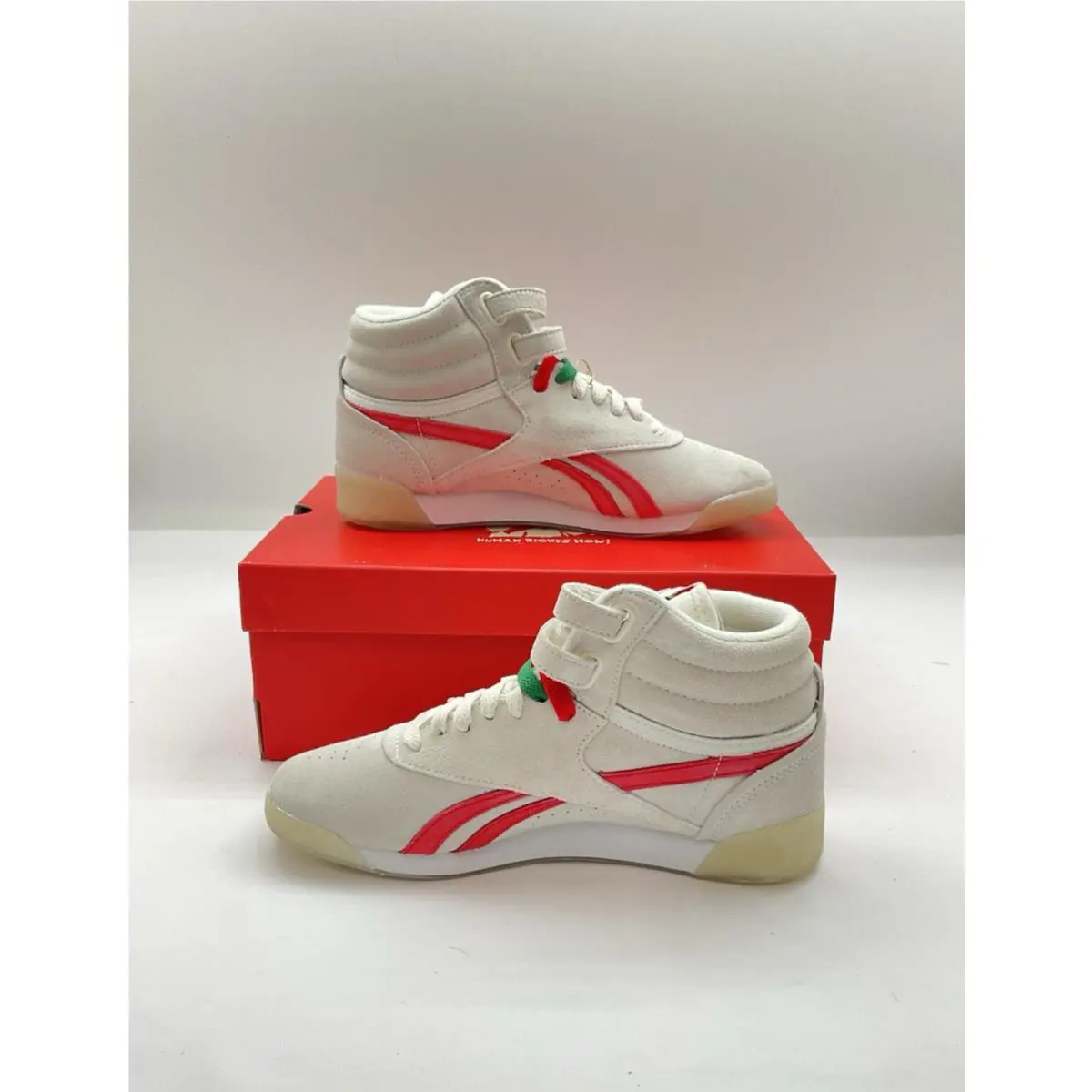 Reebok shoes - Reebok F/S Hi - HQ4142 - Chalk/Red/Green (UPC: 195747736258) 3