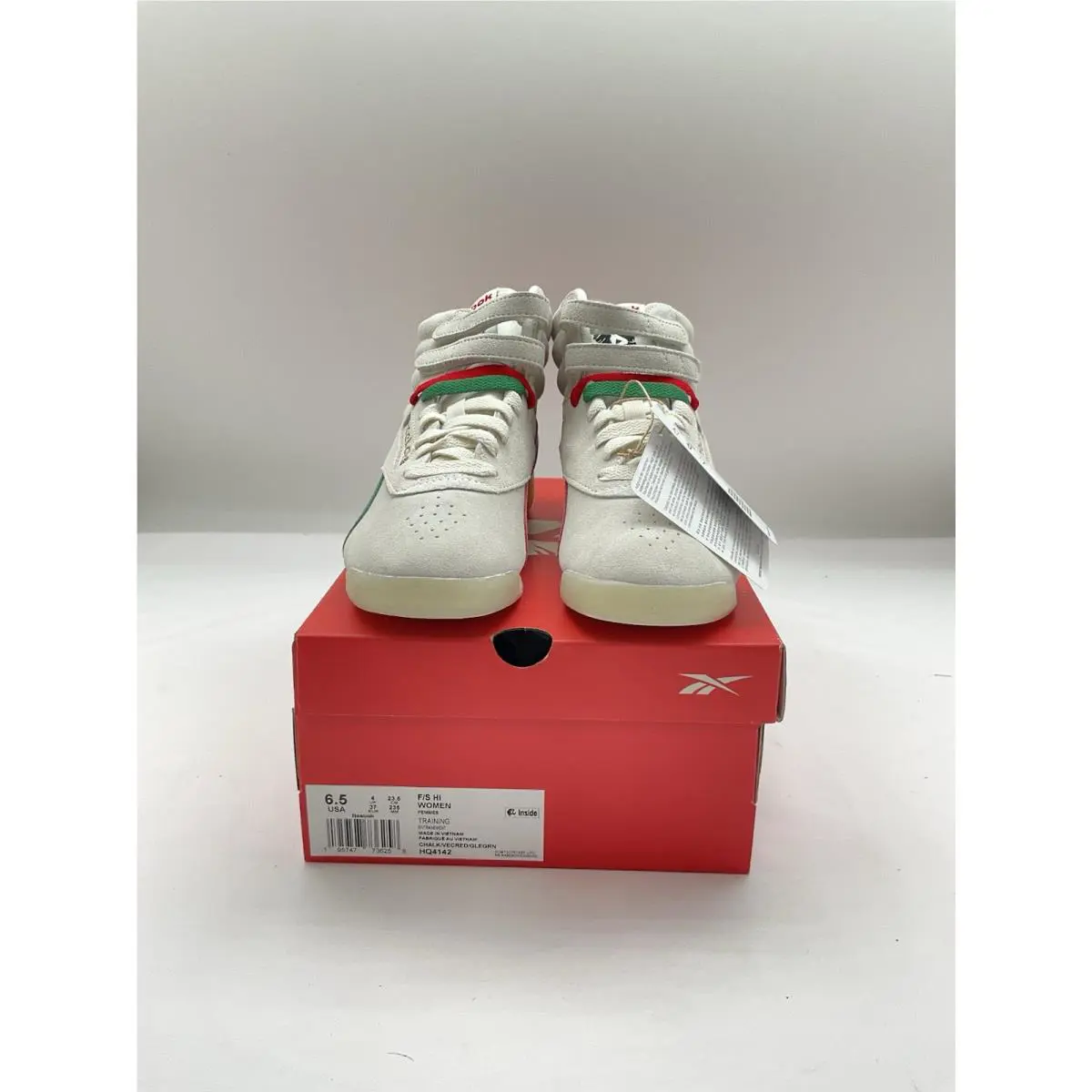Reebok shoes - Reebok F/S Hi - HQ4142 - Chalk/Red/Green (UPC: 195747736258) 5