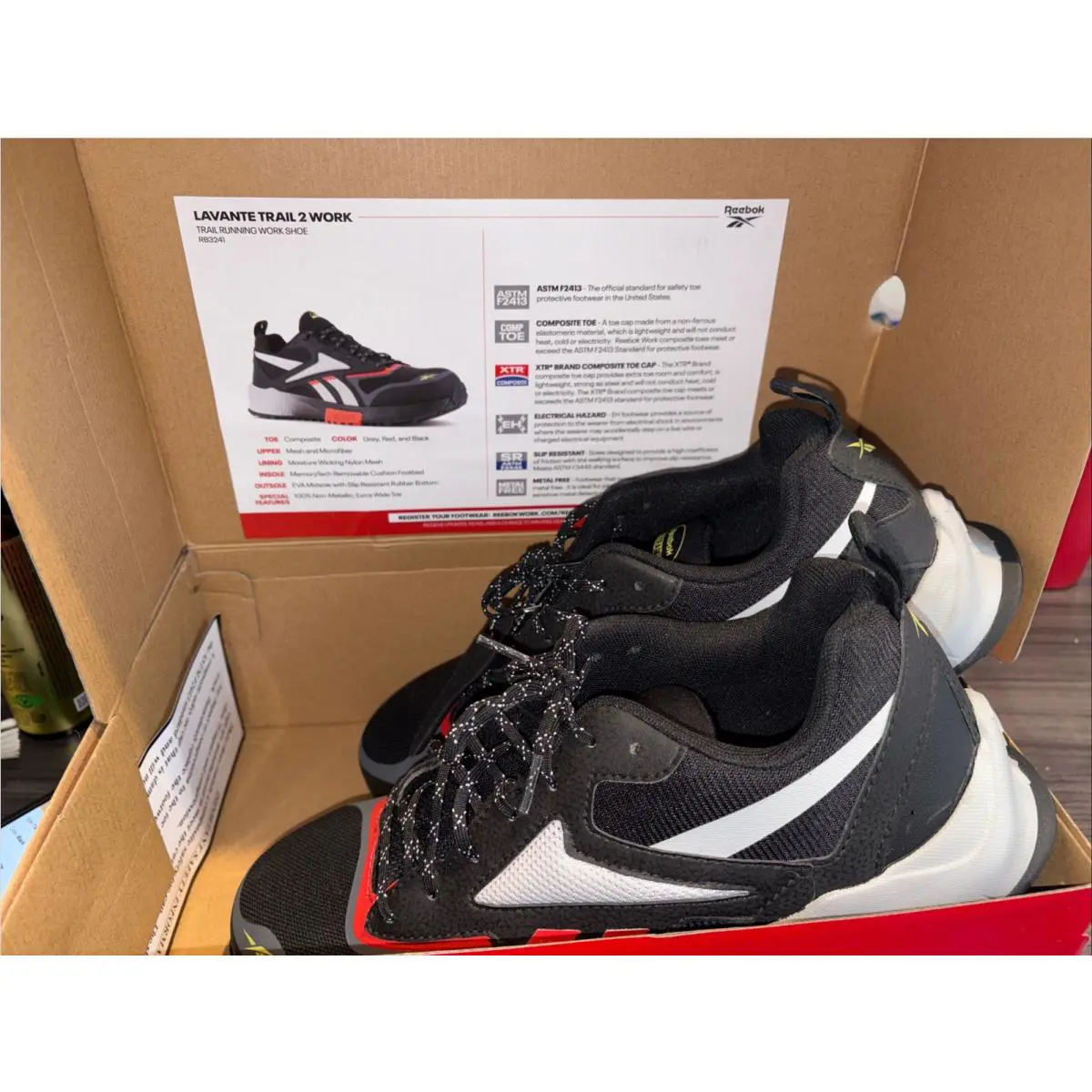Reebok shoes - Black (UPC: 0690774613232) 0