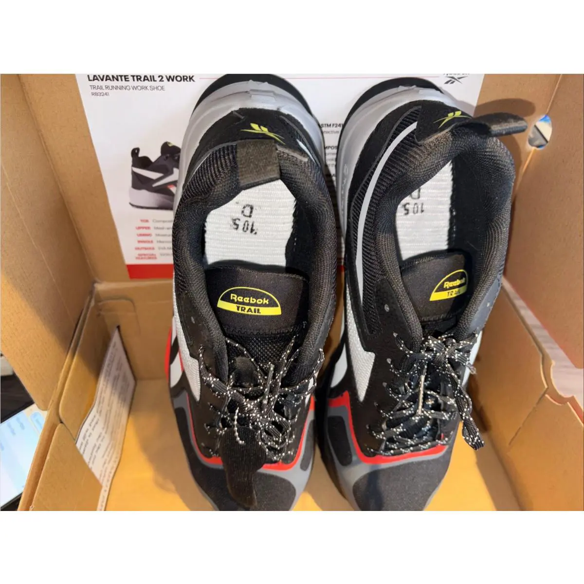 Reebok shoes - Black (UPC: 0690774613232) 2