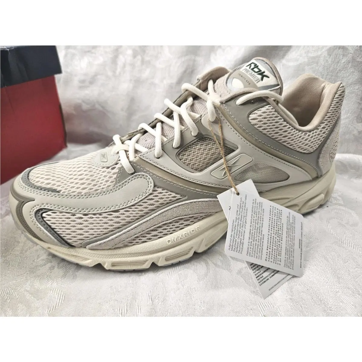 Reebok Premier Trinity Kfs Mens Running Shoe Vintage Chalk Men Size 12