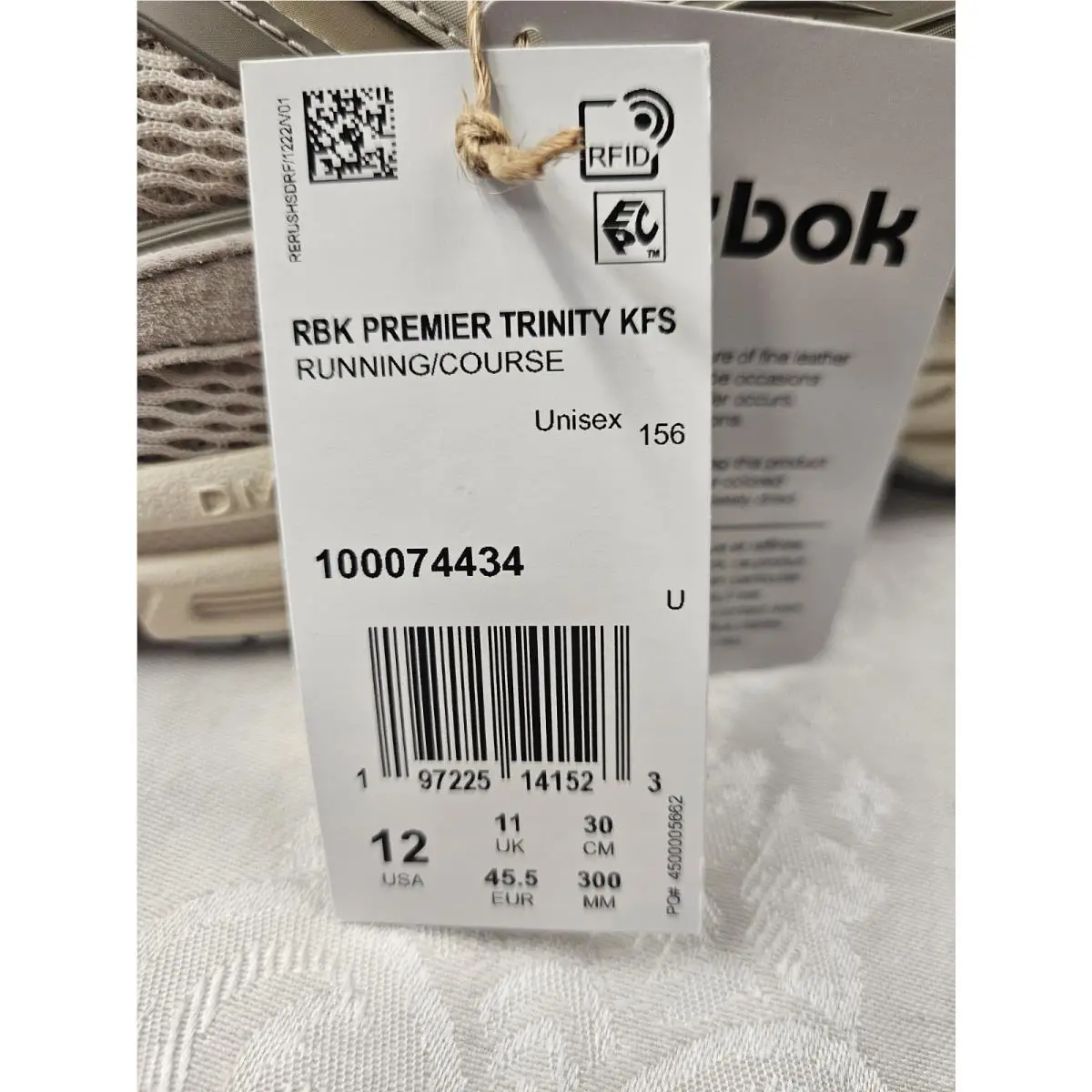 Reebok shoes - Reebok Premier Trinity - Premier Trinity - 100974434 - cream (UPC: 197225141523) 10
