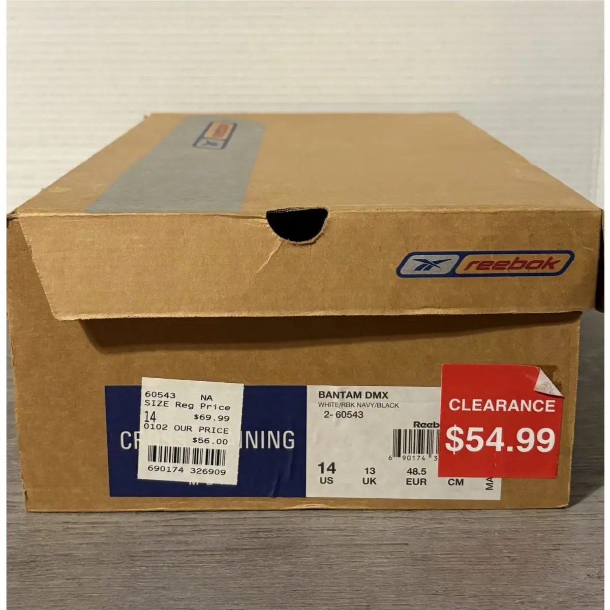 Reebok shoes - Reebok Bantam DMX - Bantam DMX - 2-60543 - White 8