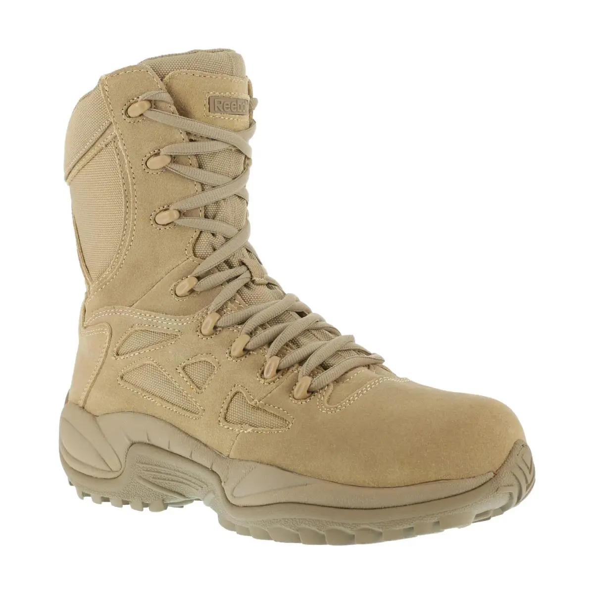 Reebok Duty Men`s Rapid Response Tactical Soft Toe 8 Desert Tan - 11.5 Medium