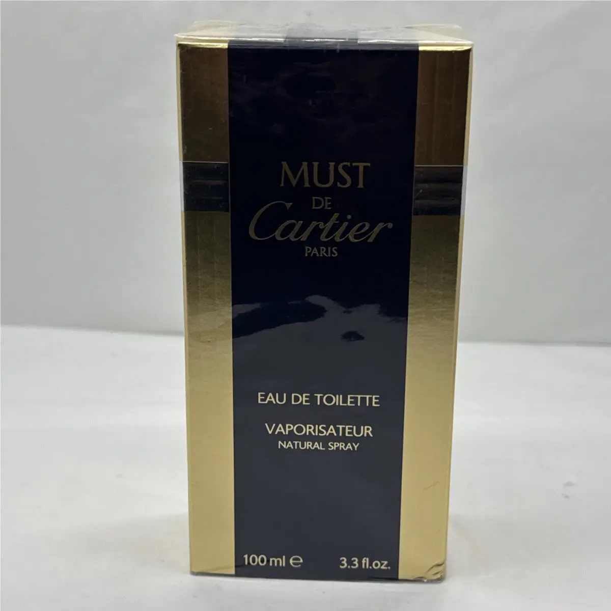 Must De Cartier Paris Edt Spray 3.3oz Vintage Sealde