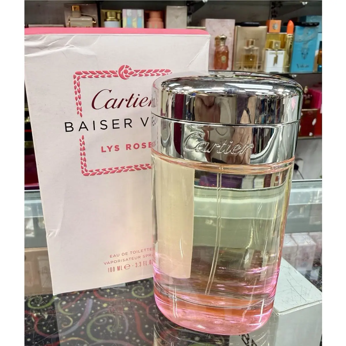 Cartier Baiser Vole Lys Rose Edt 3.3 oz 100ml