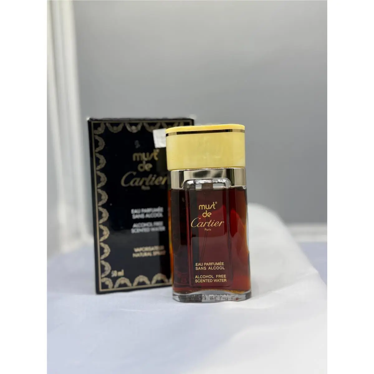 Must DE Cartier Eau Parfumee Alcohol Free 1.6oz