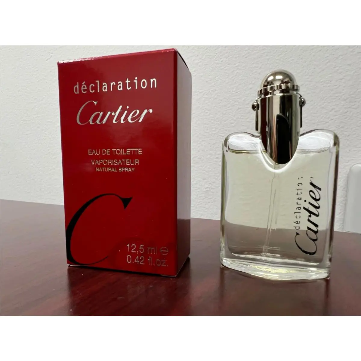 Declaration Cartier 0.42 FL oz / 12.5 ML Eau De Toilette Spray Nice Travel Size