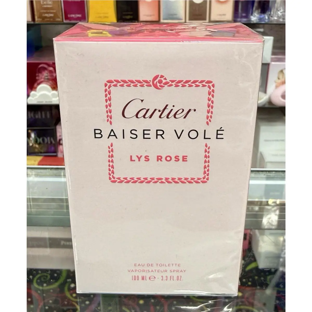 Cartier Baiser Vole Lys Rose Edt 3.3 oz 100ml