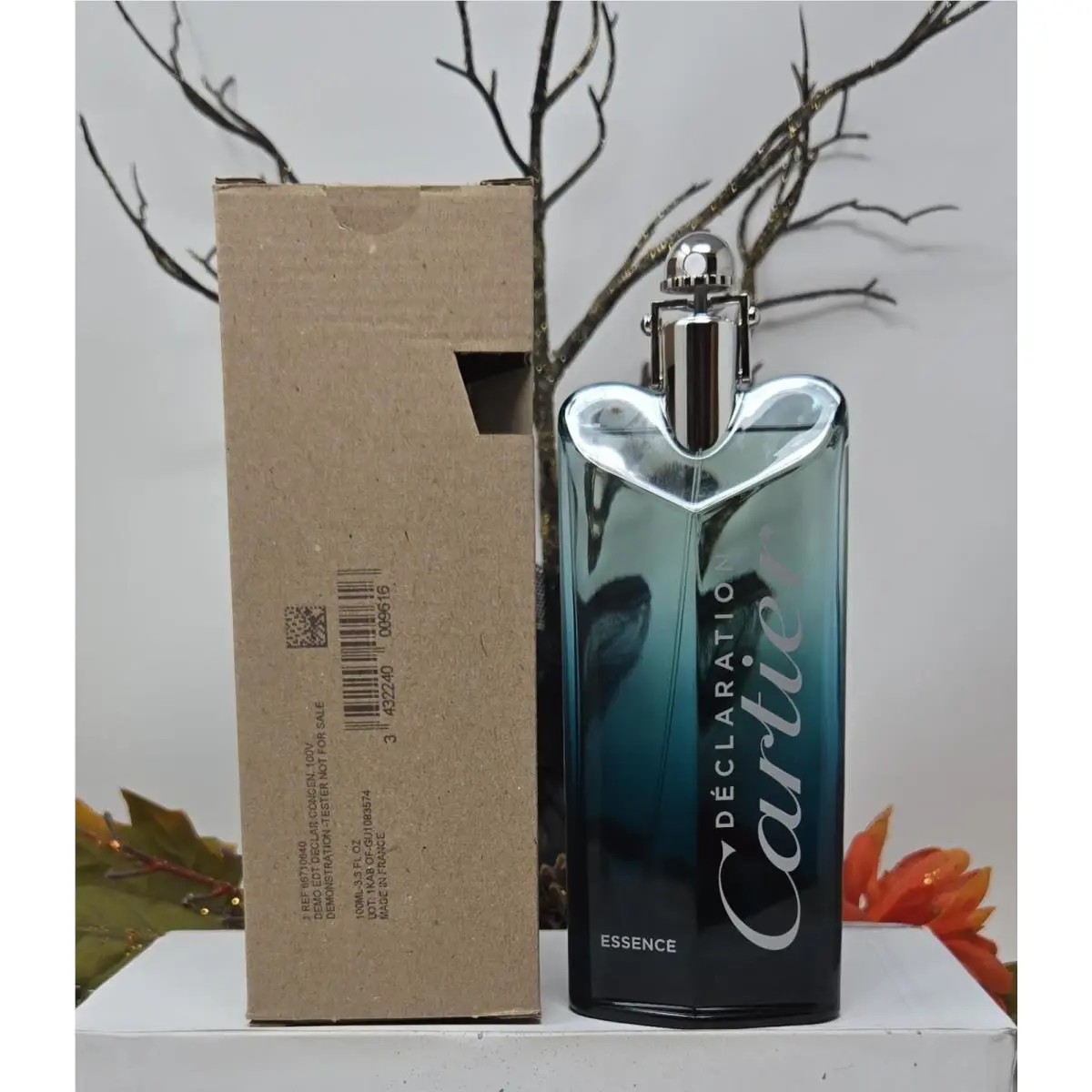 Cartier Declaration Essence 3.3oz Eau de Toilette Citrus Aromatic Tester or Men
