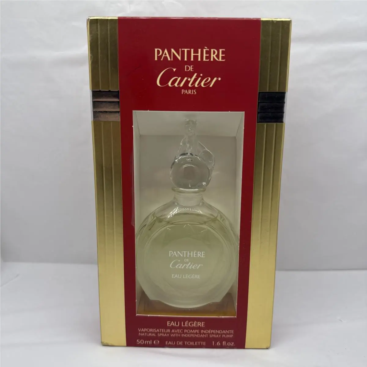 Panthere De Cartier Eau Legere Edt Spray Splash Vintage