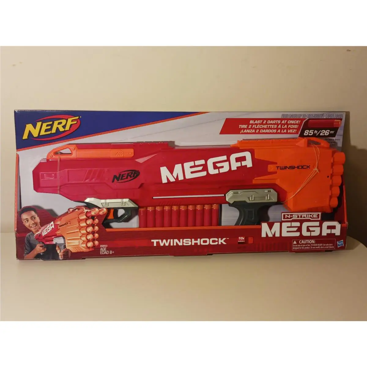 Nerf N-strike Mega Series Twinshock Dart Gun Blaster
