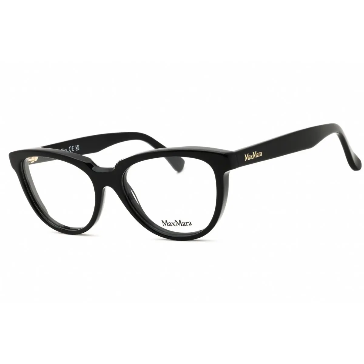 Max Mara MM5143 001 Shiny Black 53mm Eyeglasses